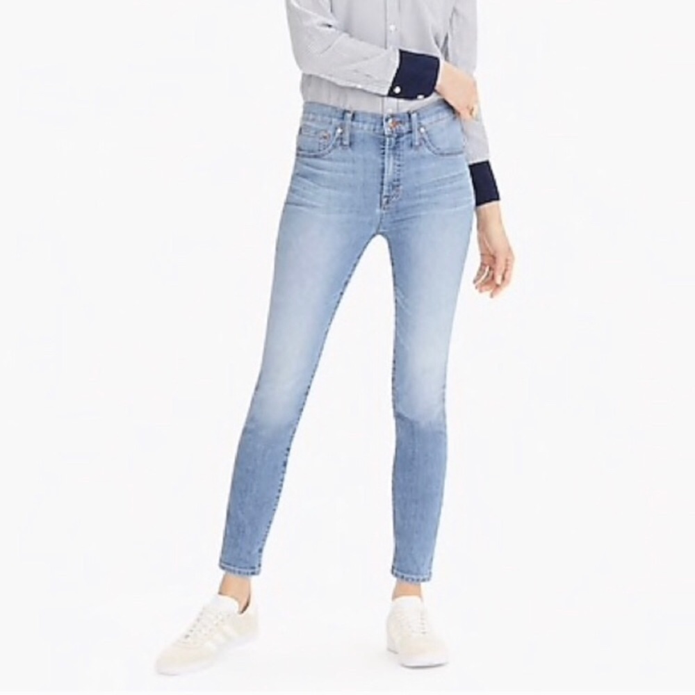 Light Wash J. Crew Skinny Jeans
